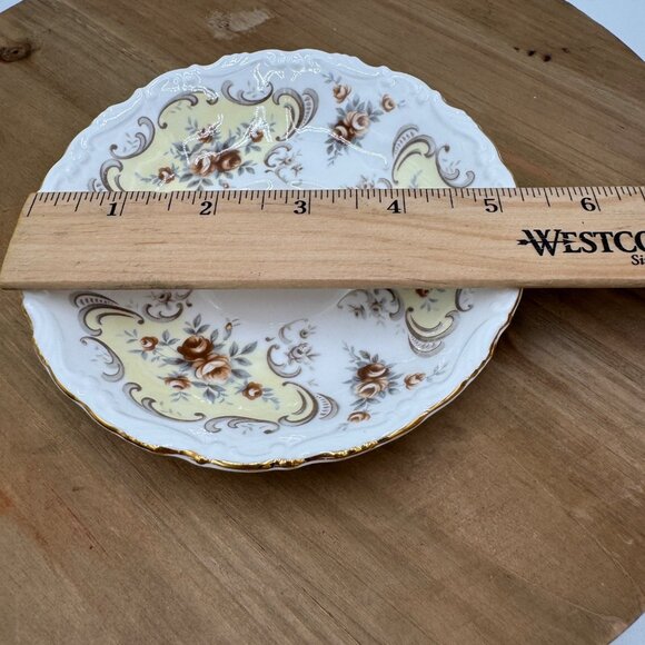 Royal Albert Tea Cup and Saucer Set September Song Pattern England Vintage - Picture 7 of 9